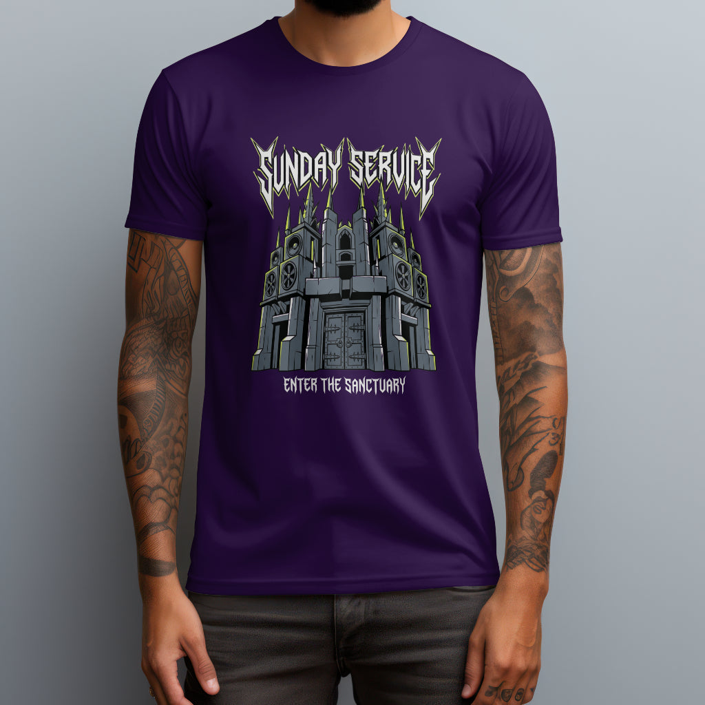 techno sanctuary purple