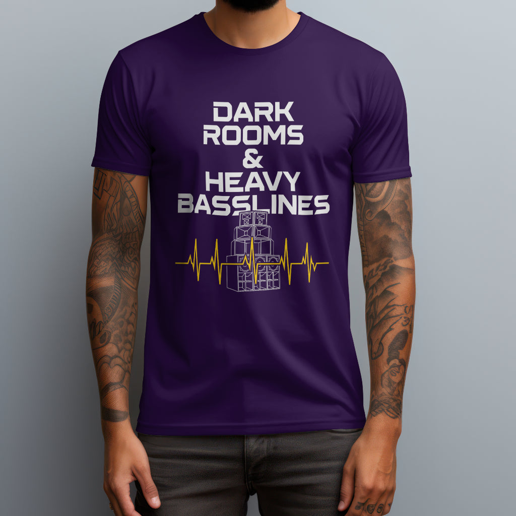 dark rooms purple