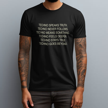 techo speaks truth black