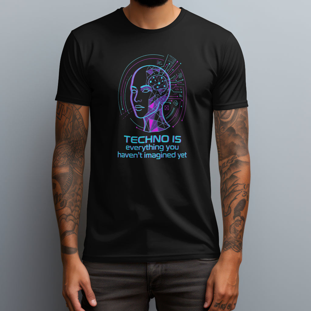 techno is everything black