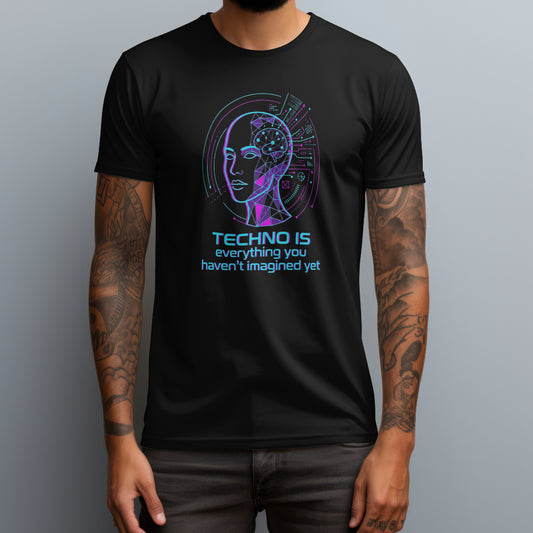 techno is everything black