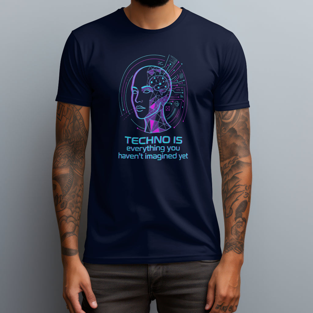 techno is everything navy