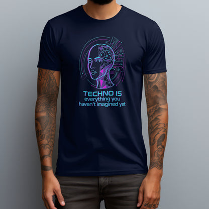 techno is everything navy