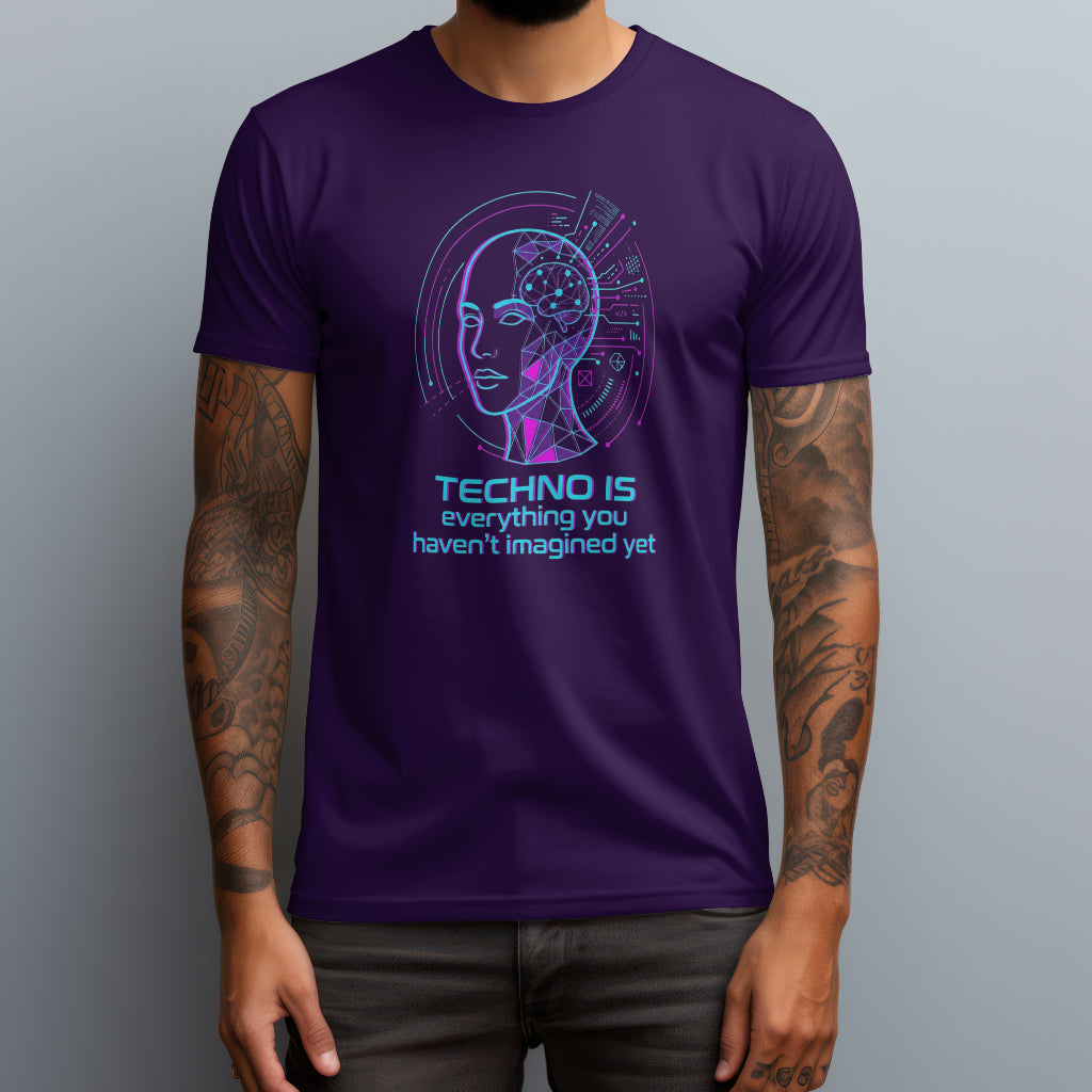 techno is everything purple