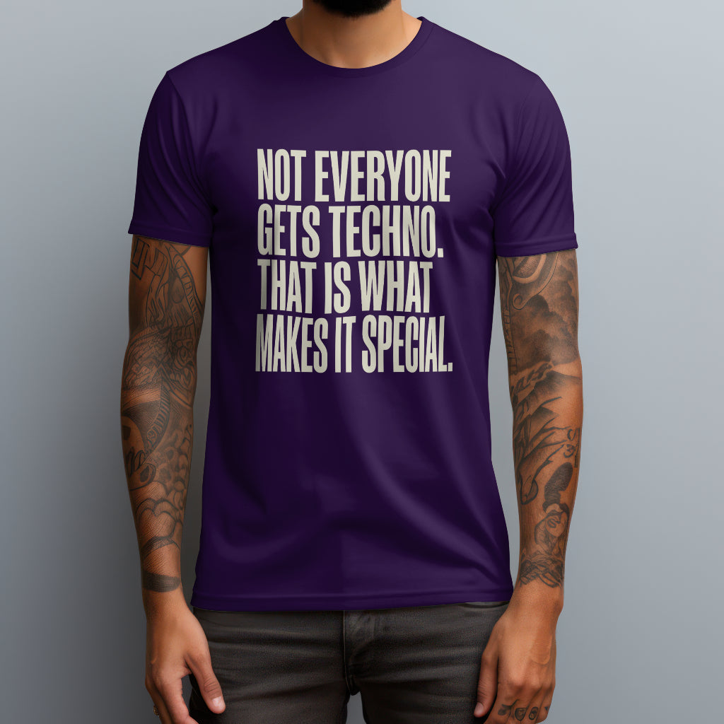 not everyone gets techno purple