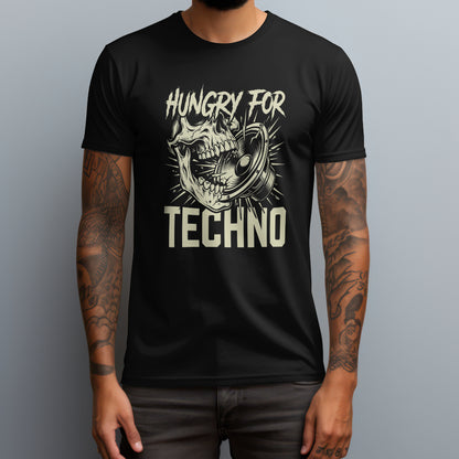 hungry for techno black