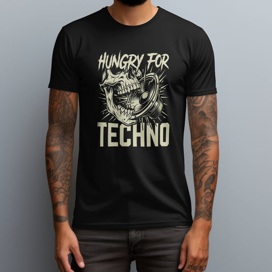 hungry for techno black