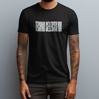 techno selects you black