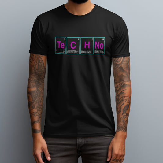 techno elements black