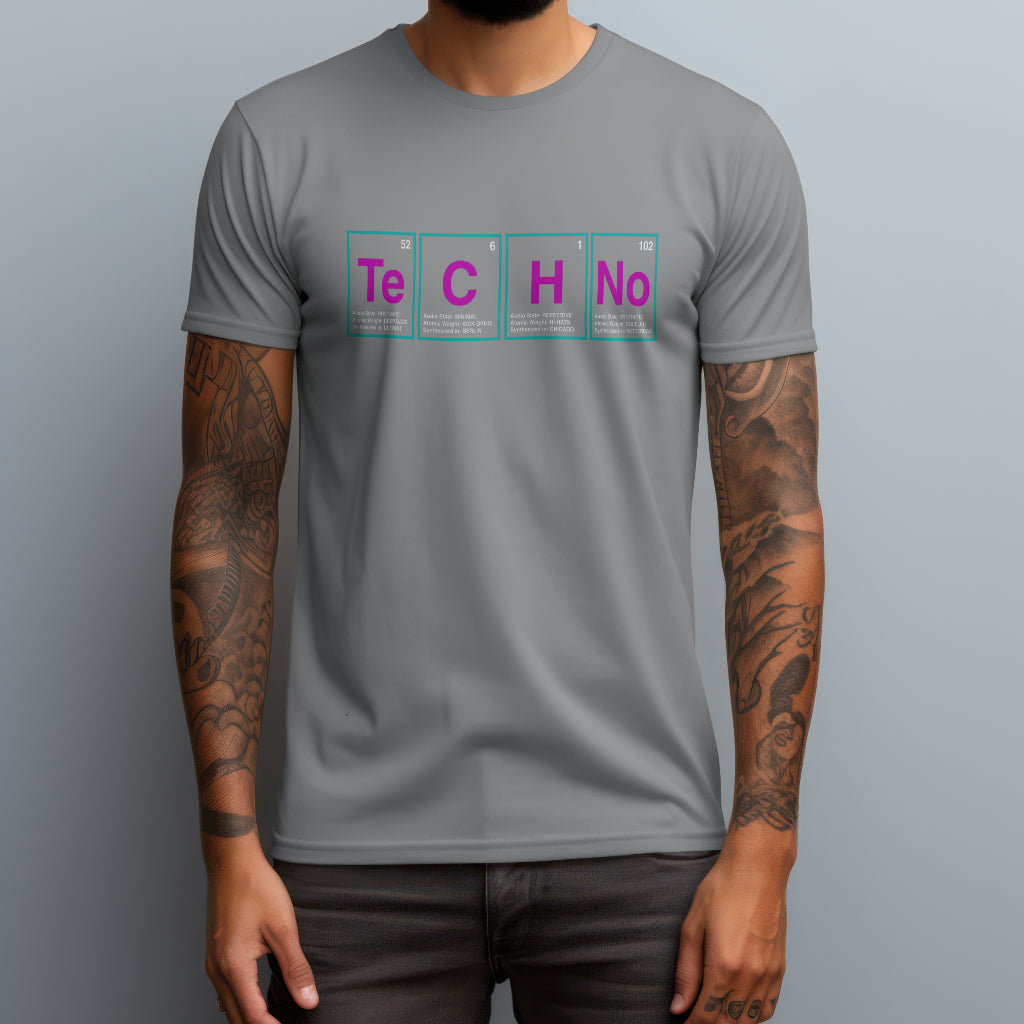 techno elements gray