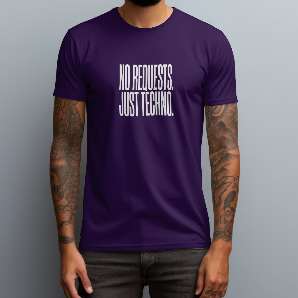 no requests just techno purple