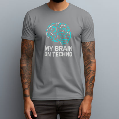 my brain on techno gray