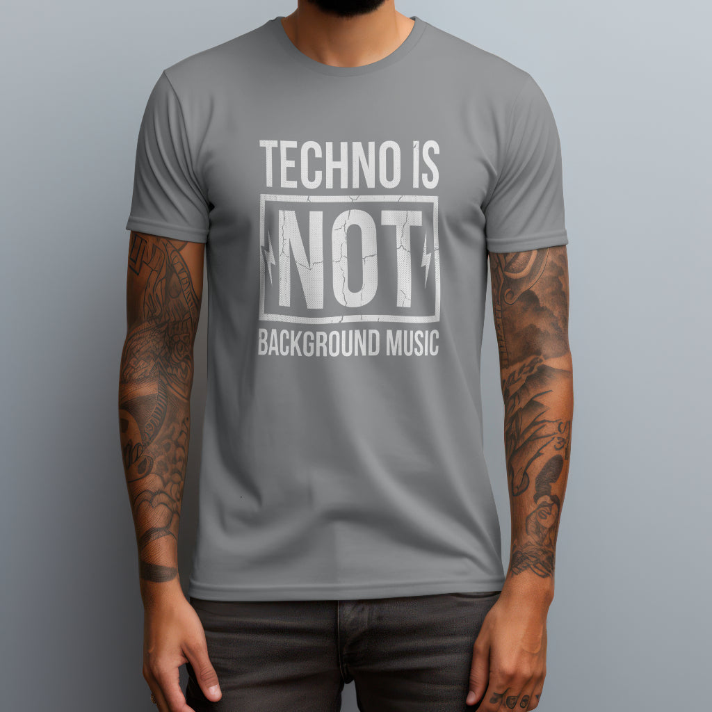 techno is not background music gray