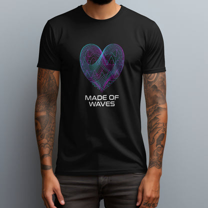made of waves black
