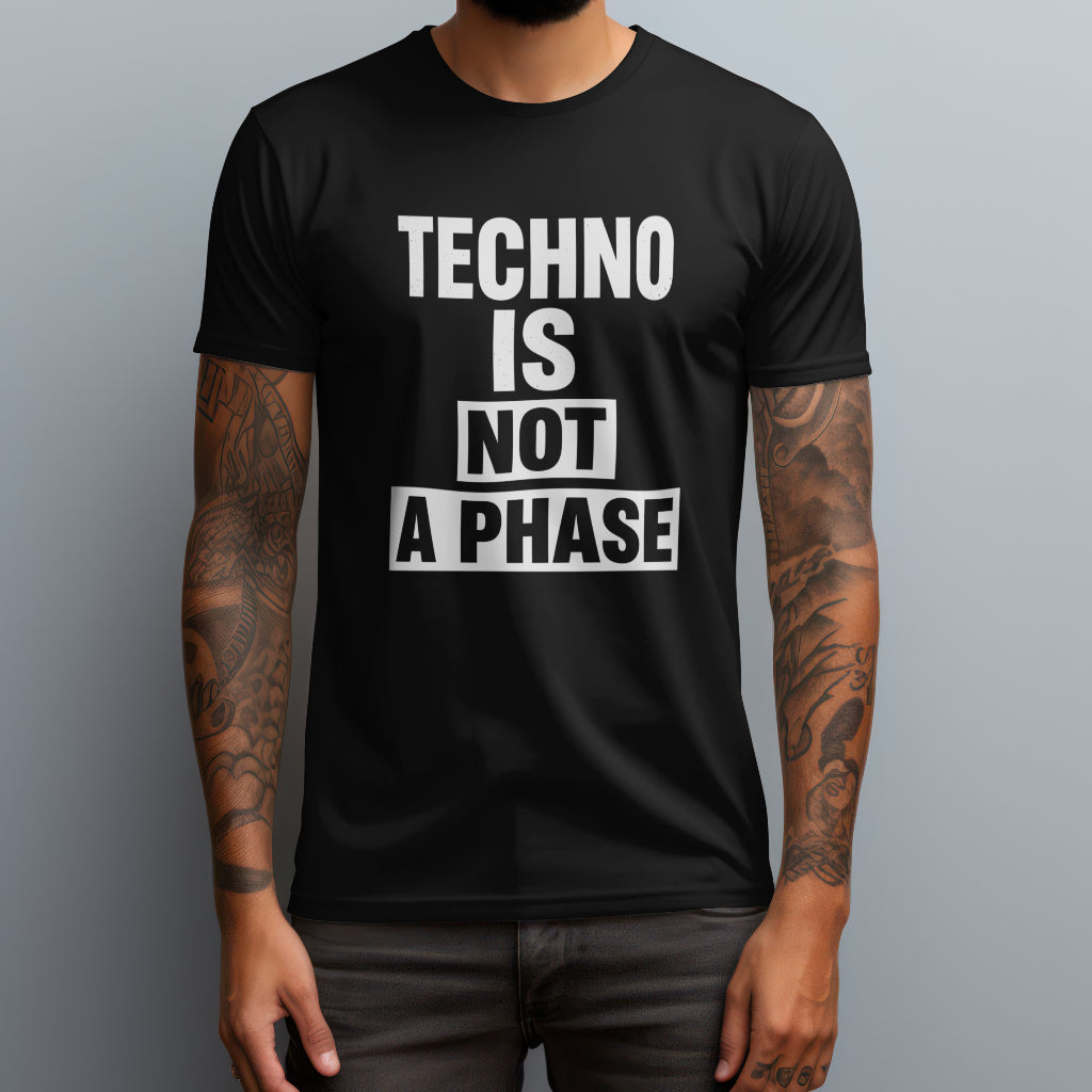 techno is not a phase black