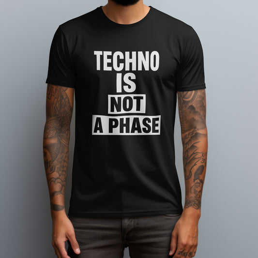 techno is not a phase black