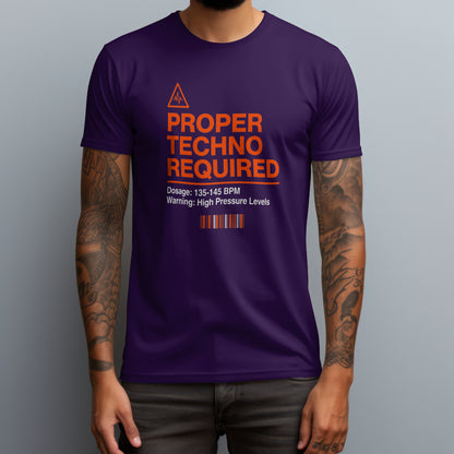 proper techno required purple