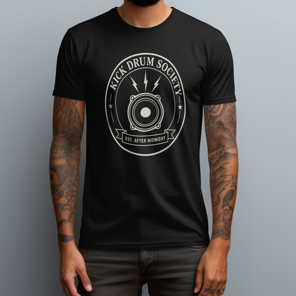 kick drum society black