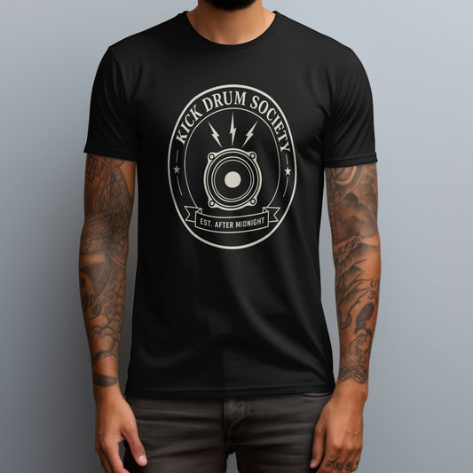 kick drum society black