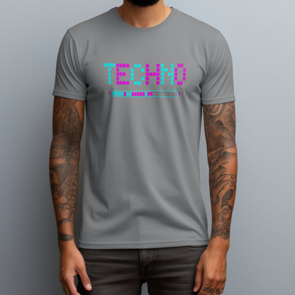 8 bit techno gray