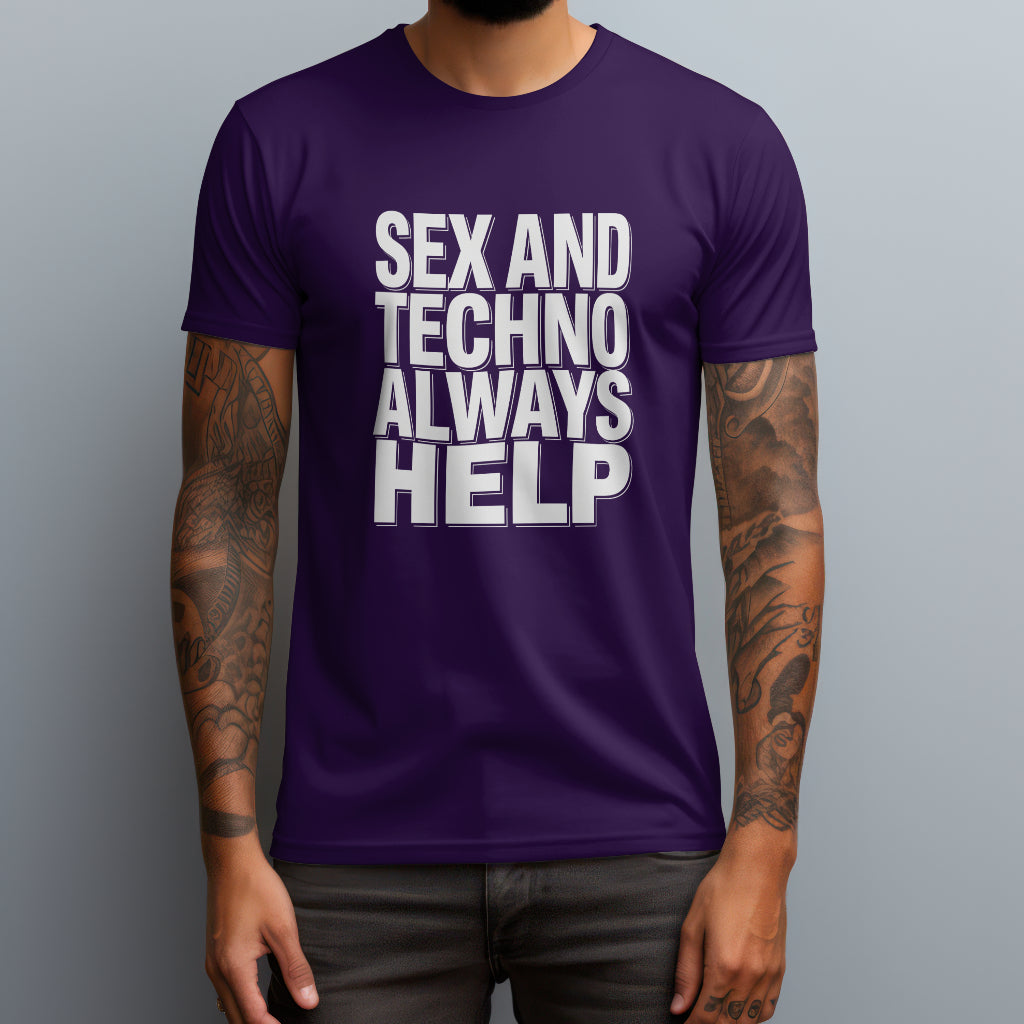 sex and techno purple