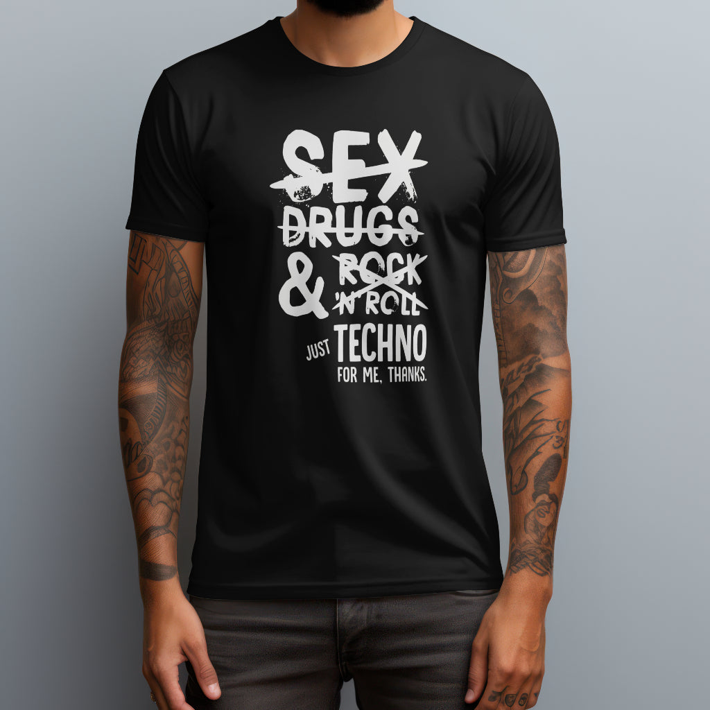 just techno for me black