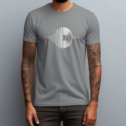 vynil line art gray