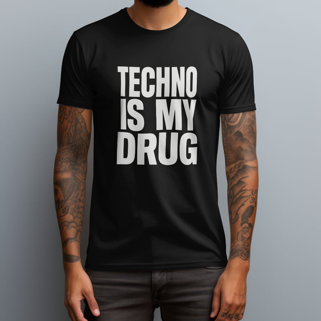 techno is my drug black