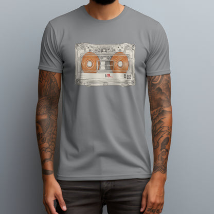 cassette tape gray