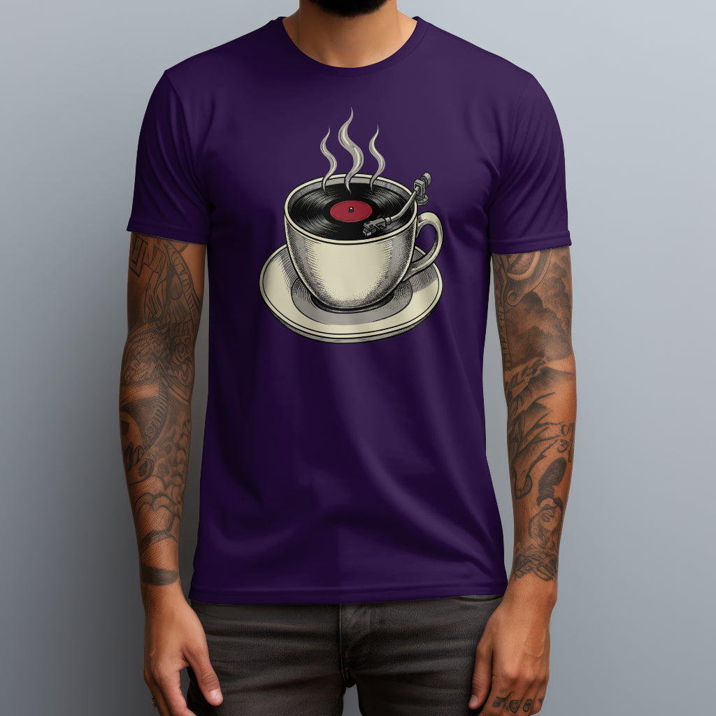 vinyl in a cup purple