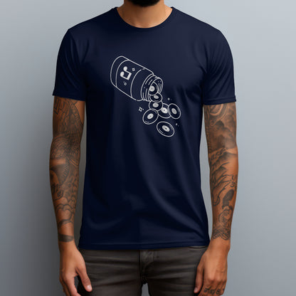 vynil pills navy
