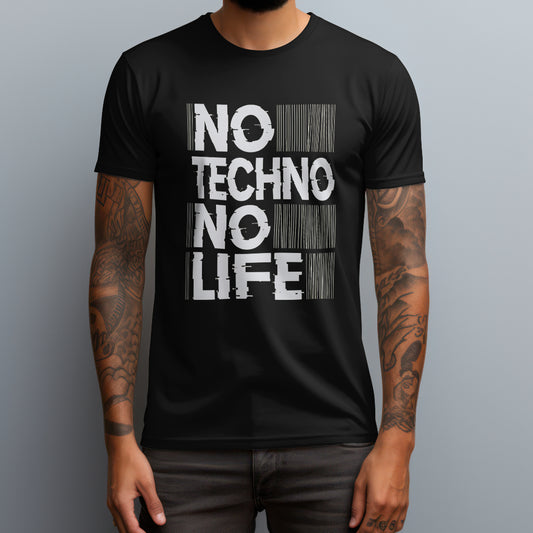 no techno no life black