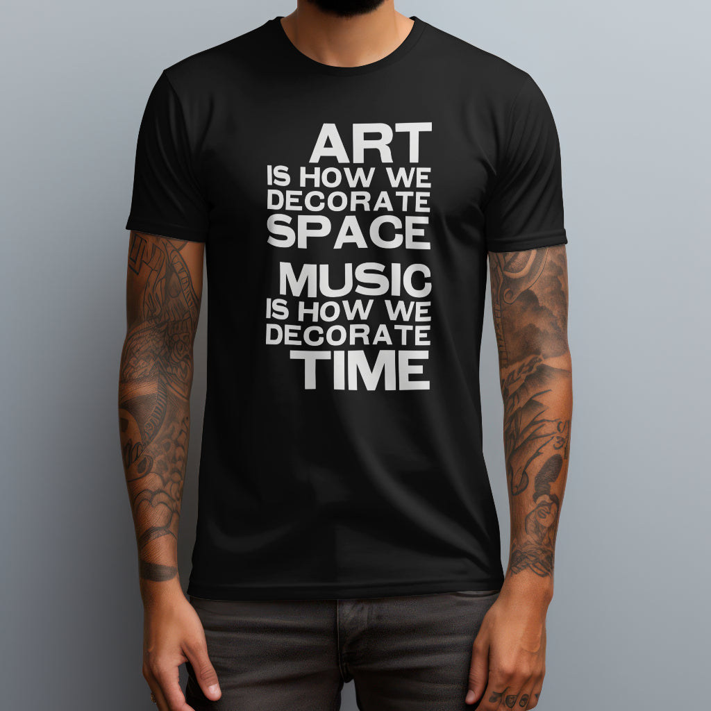 music decorates time black