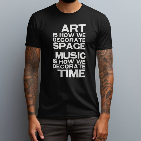 music decorates time black