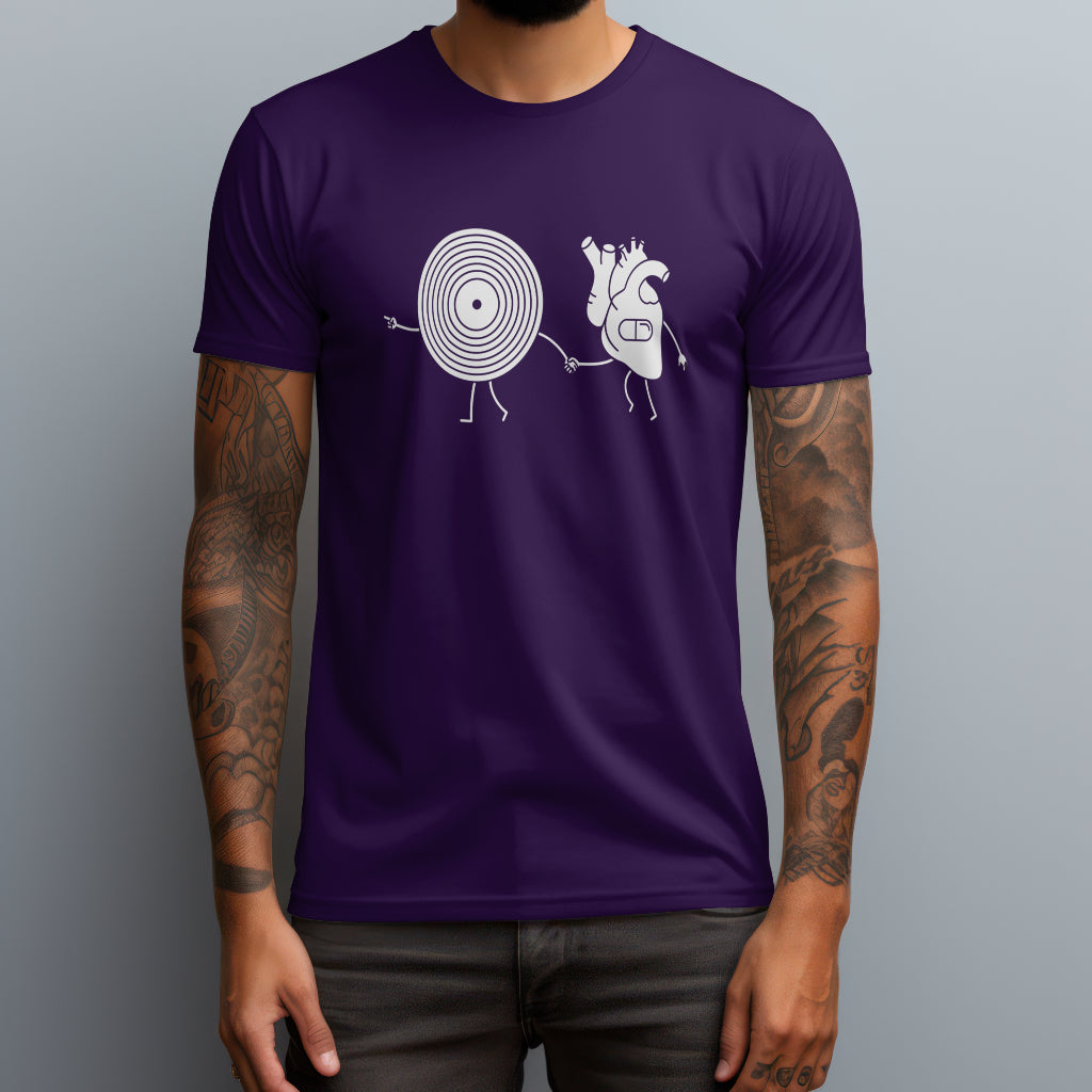 the music leads the heart purple