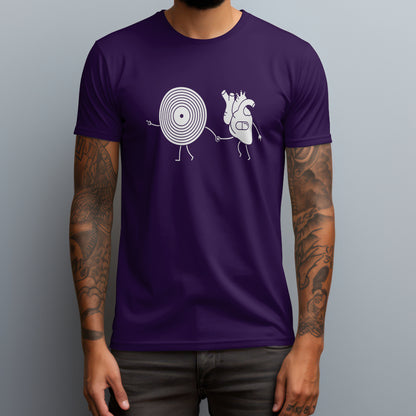 the music leads the heart purple