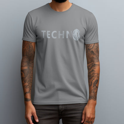 techno lips gray