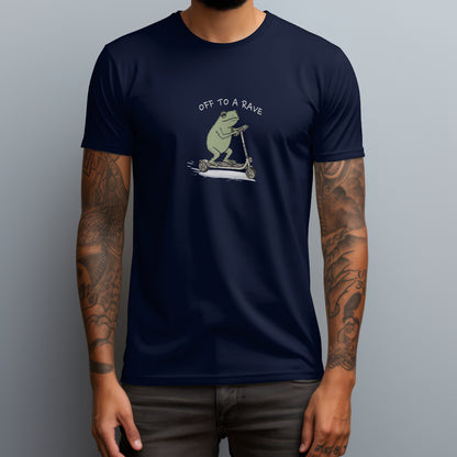 frog off to a rave navy
