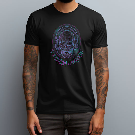 techno junkie black