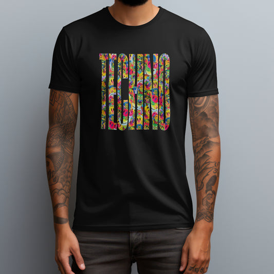 techno smiles black