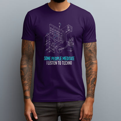some people meditate purple