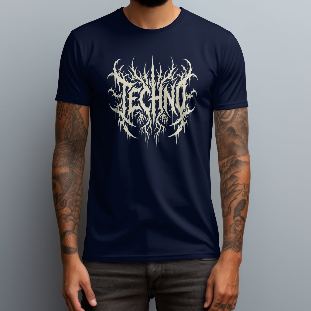 techno gothic navy