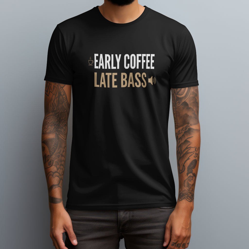 early coffee black