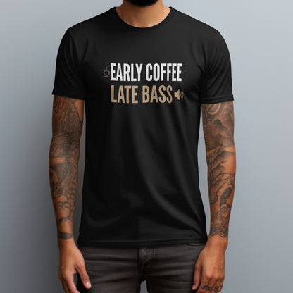 early coffee black