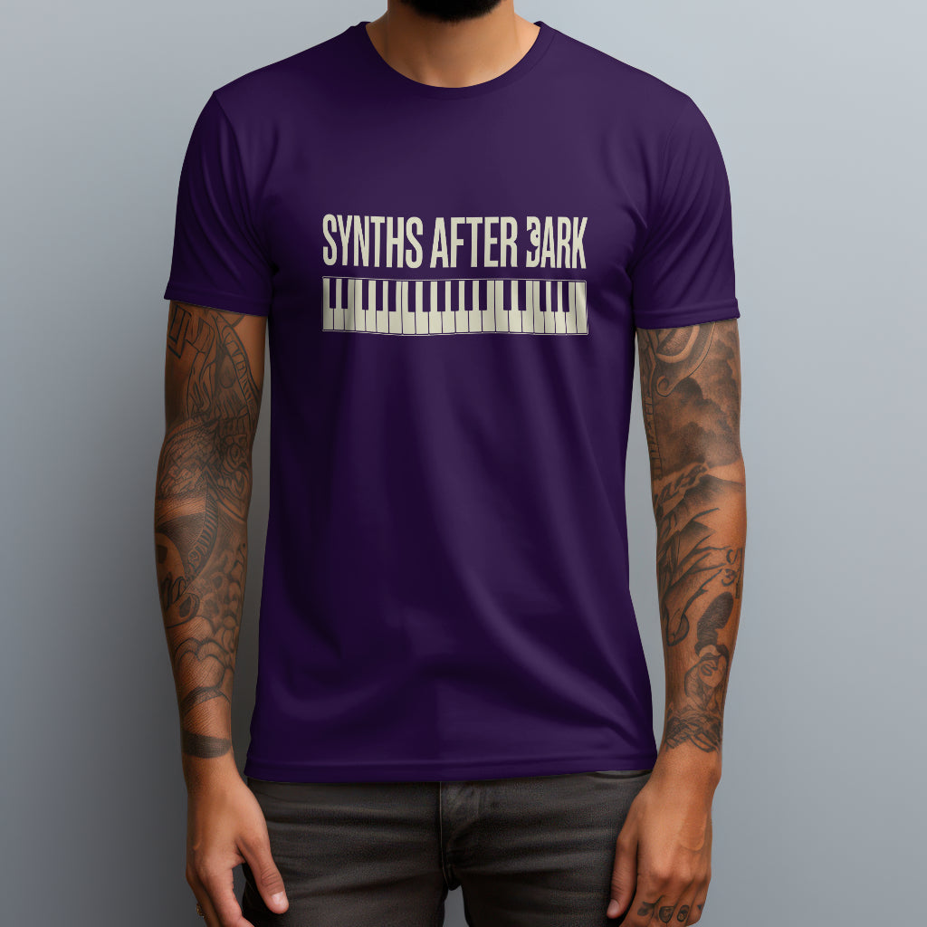 synths after dark purple