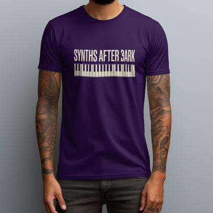 synths after dark purple