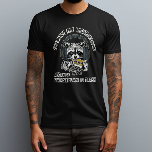 support the underground black