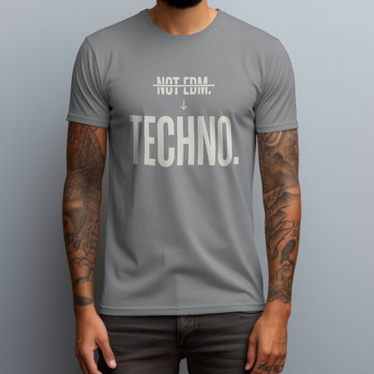 not edm techno gray