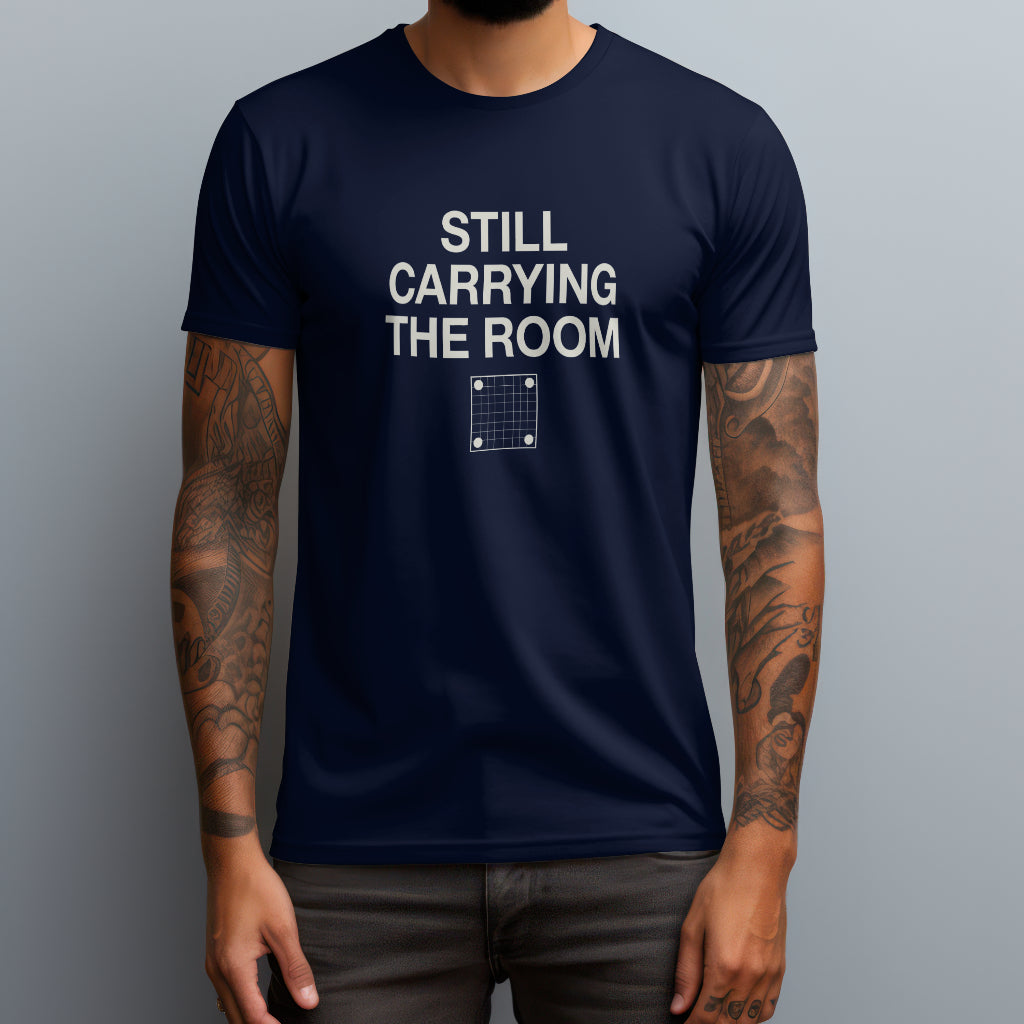 still carrying the room navy