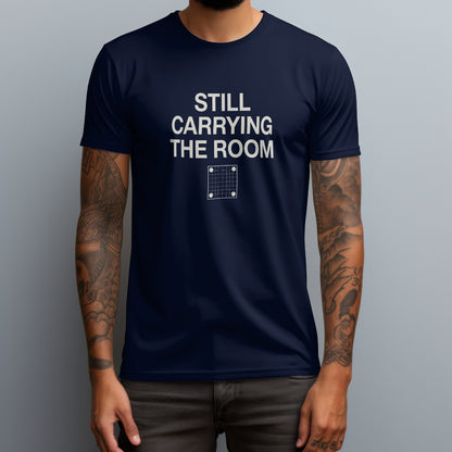 still carrying the room navy